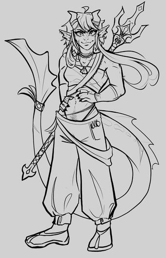 D&amp;D Character- Meena